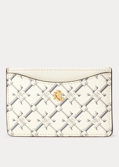 Porta Tarjetas Ralph Lauren Mujer Creme - Heritage - SBPRN7681